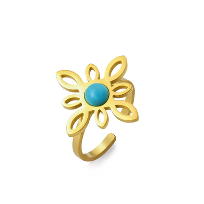 Sacred Witches Knot Bloom Ring
