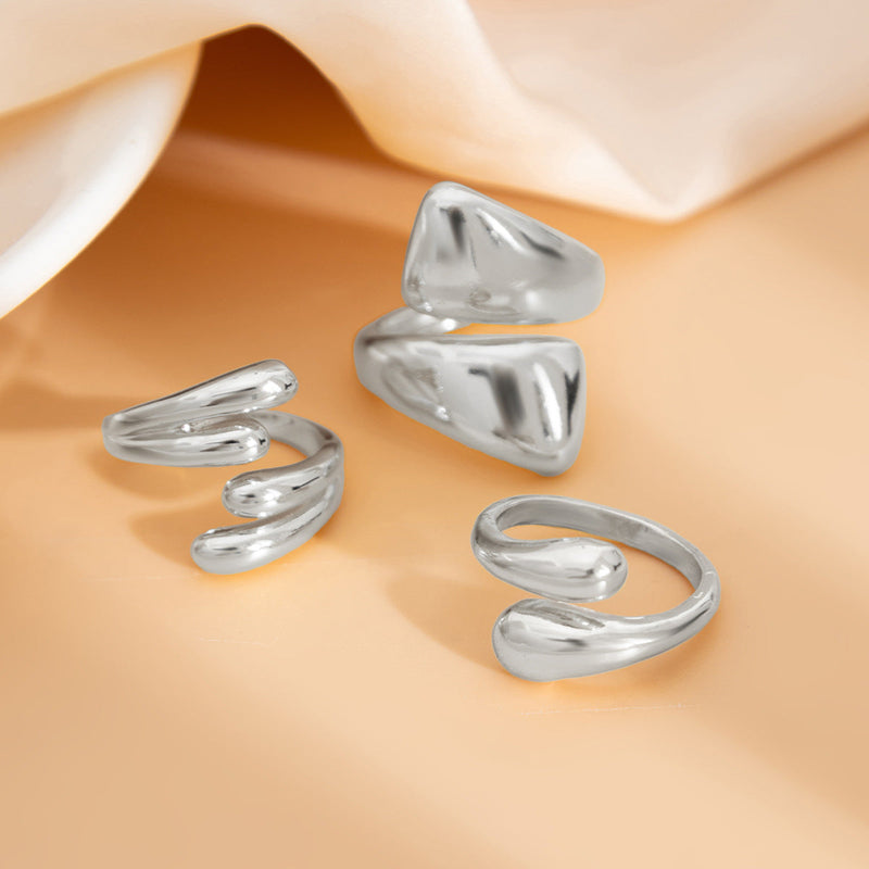 Lynn Geometric Ring Set