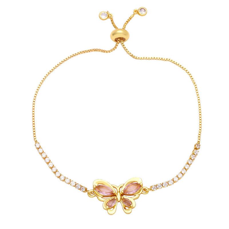 Jamira Zircon Butterfly Bracelet
