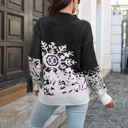 Jacquard Christmas Sweater