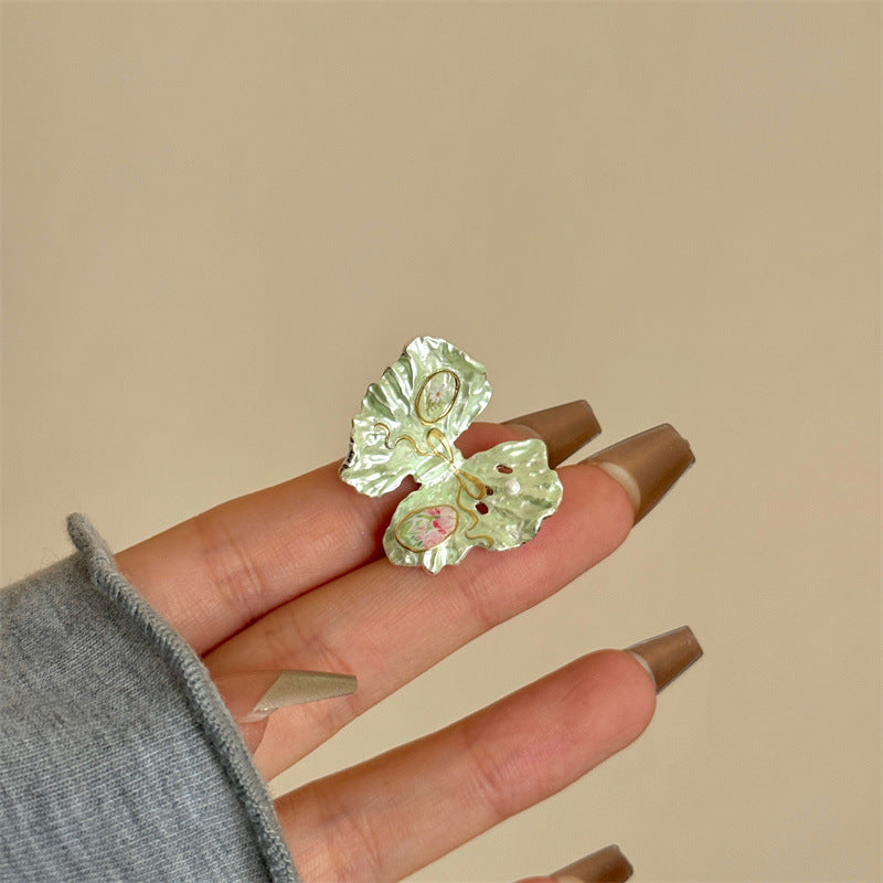 Janyah Enamel Butterfly Ring
