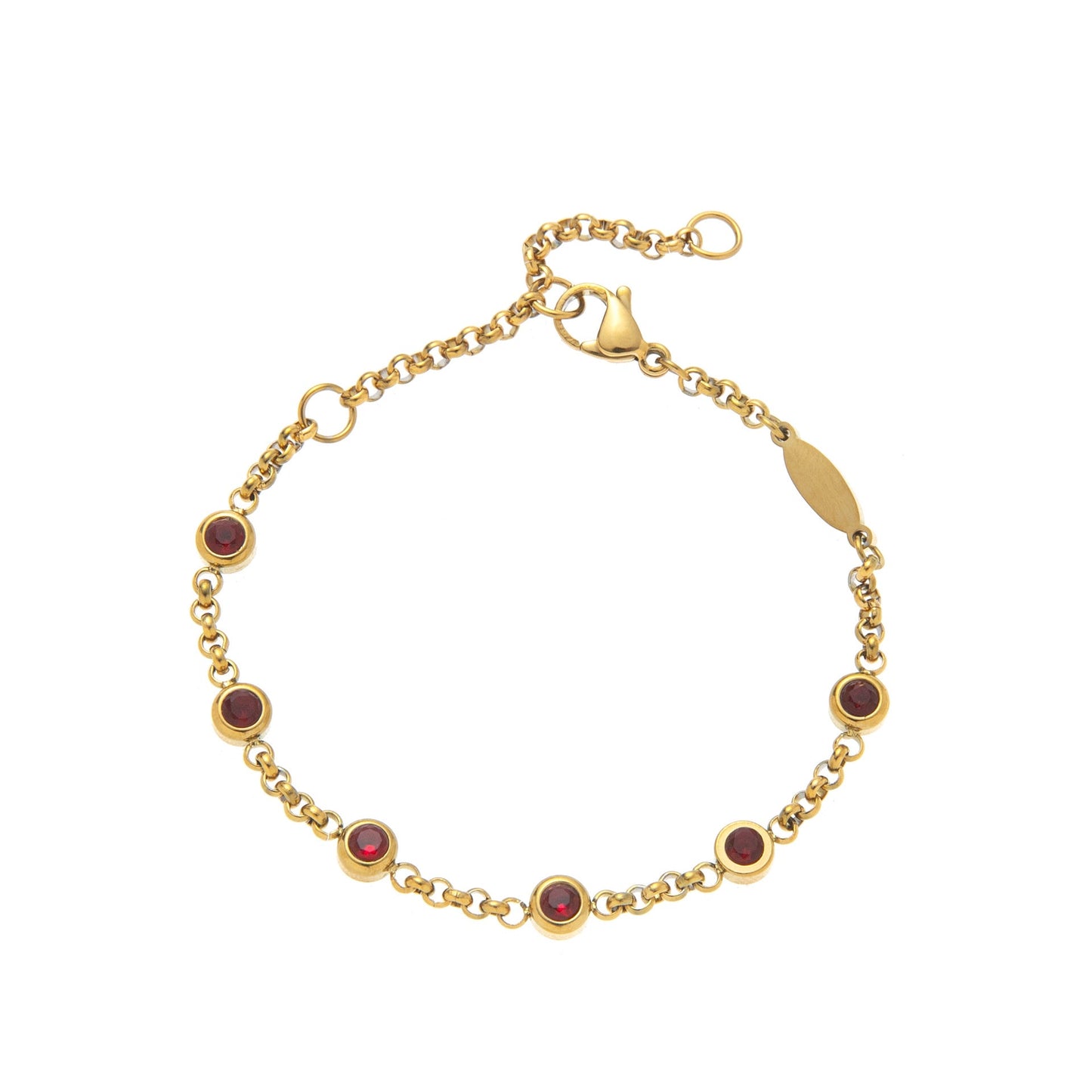 Hasset Minimal Birthstone Bracelet