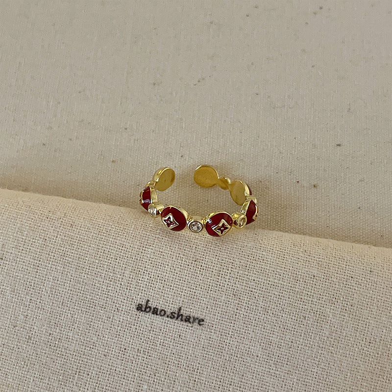 Ilaria Delicate Enamel Ring