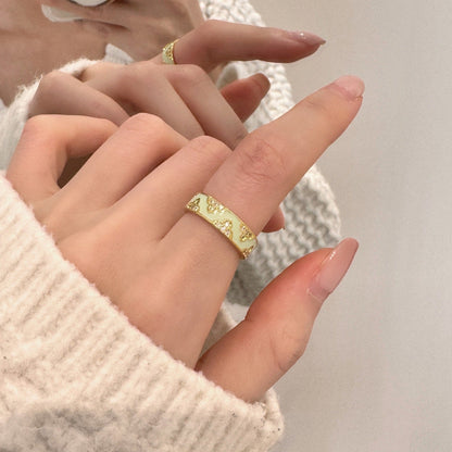 Whimsical Adjustable Ring Set