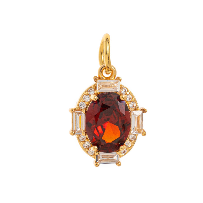 Birthstone Pendant Necklace