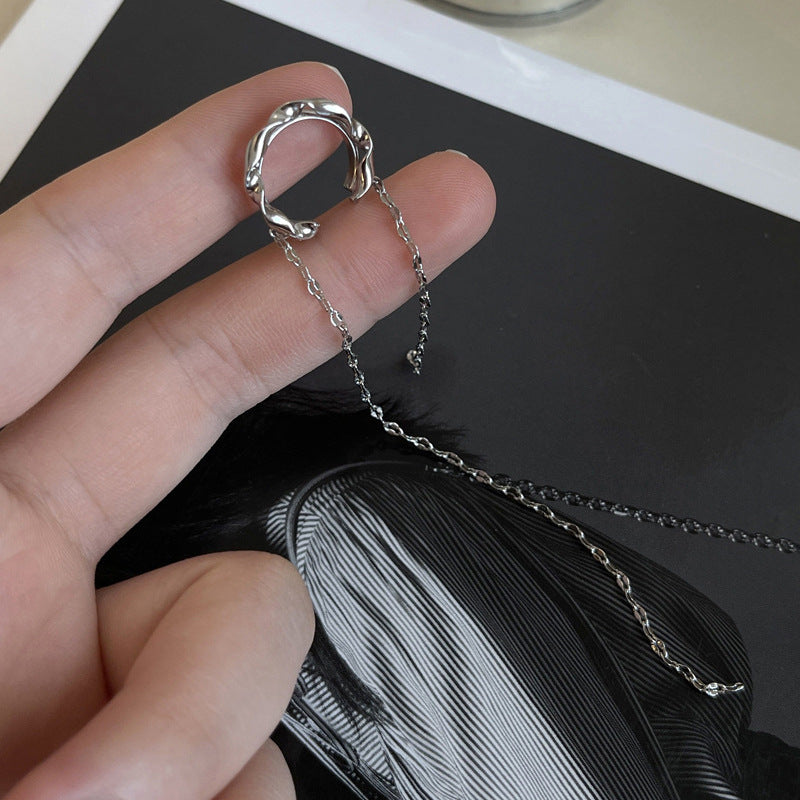 Miracle Twist Chain Ear Cuff