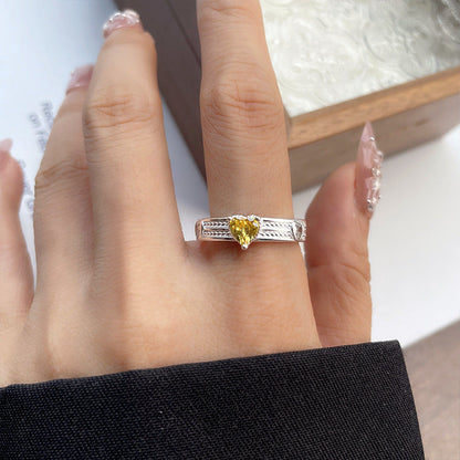 Perel Multi-gem Adjustable Ring