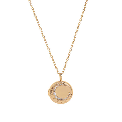 Butterfly Shell Locket Necklace