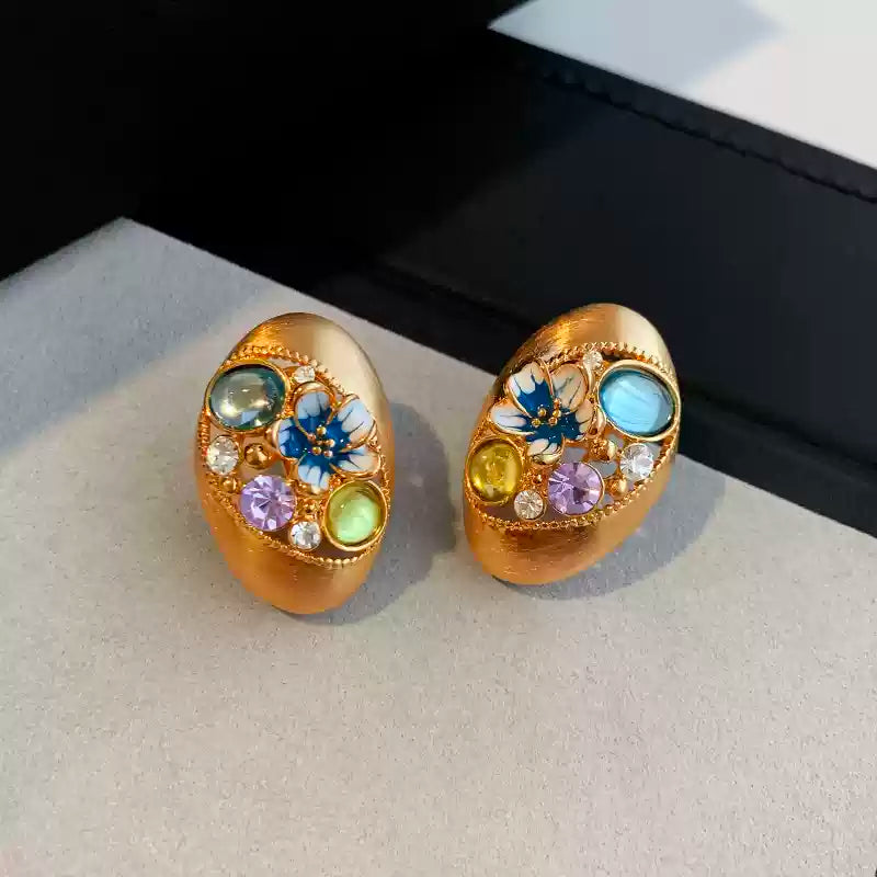 Hand-carved Earrings