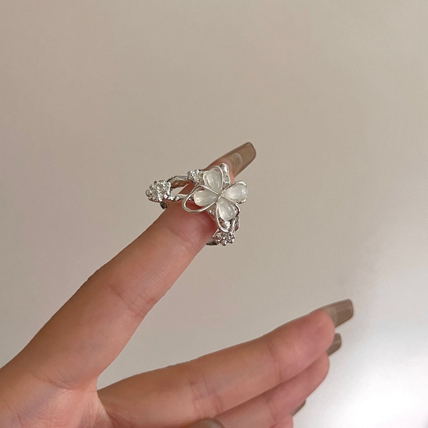 Kelsie Butterfly Stone Ring