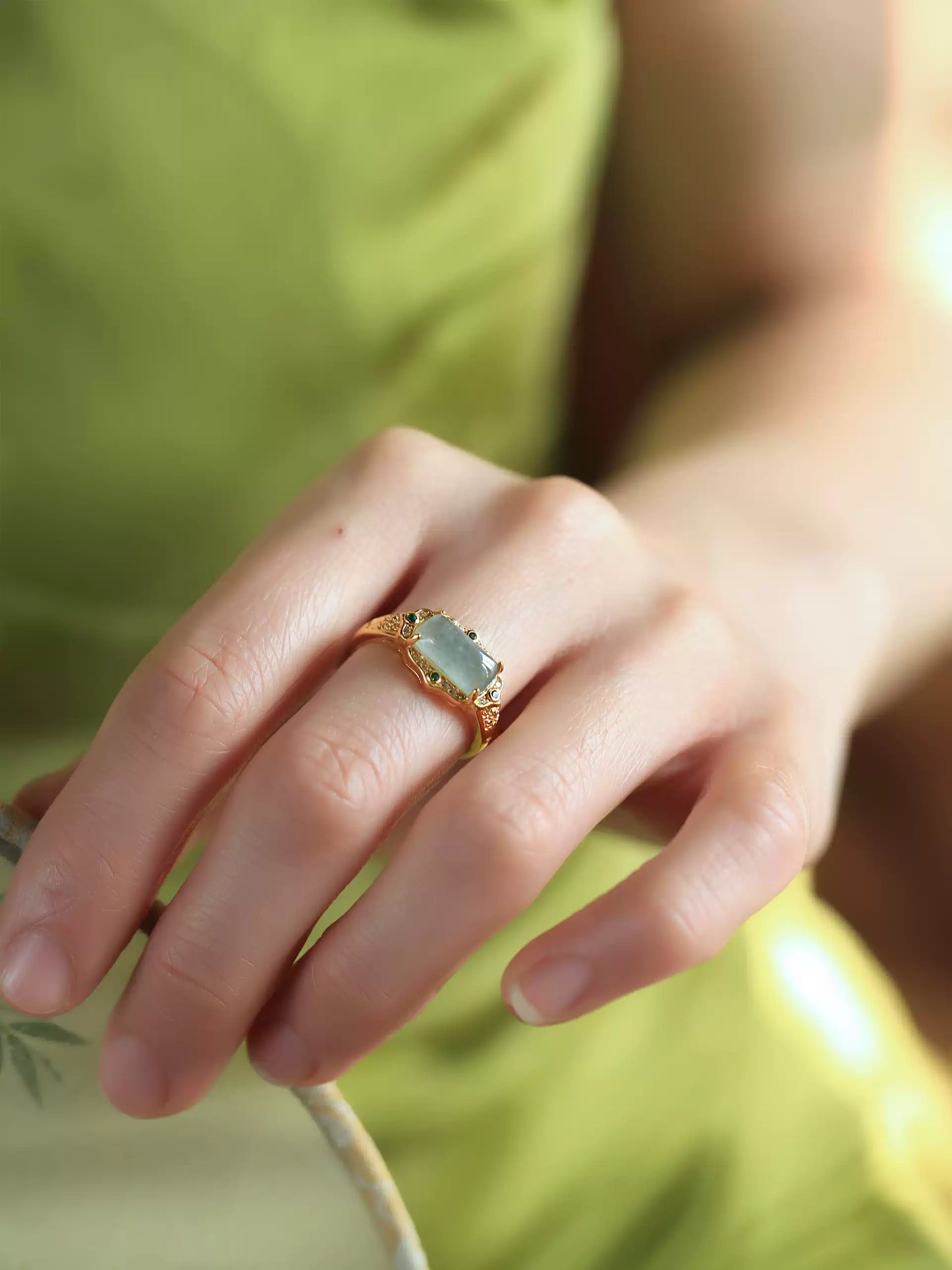 Kiera Emerald Ring