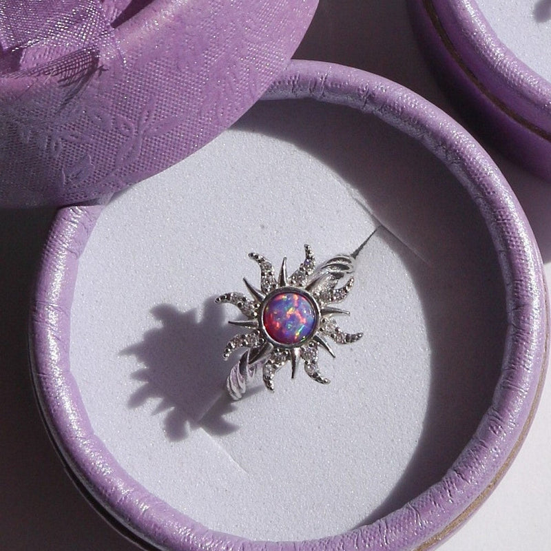 Aariyah Opal Zirconia Pendant Necklace