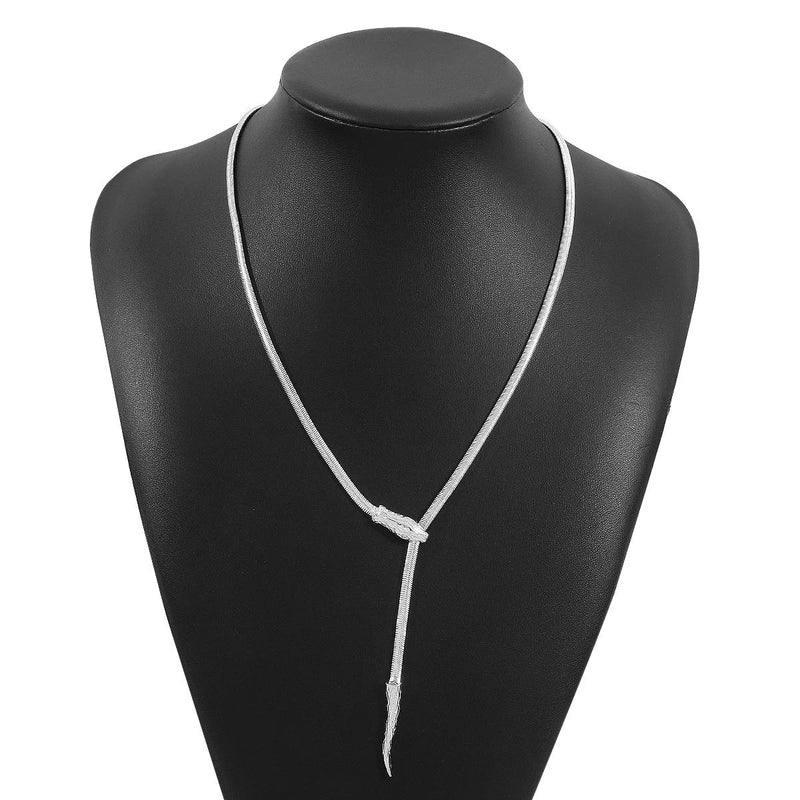 Snake Bone Chain Necklace