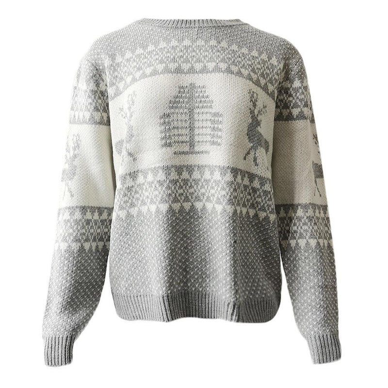 Women's Christmas Sweater in Scandinavian Style