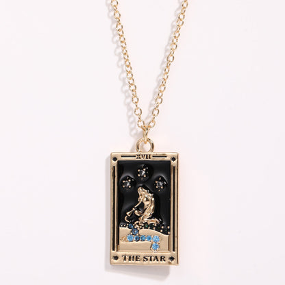 Erynn Gold-plated Tarot Necklace