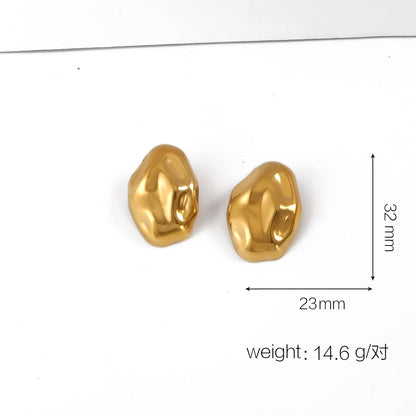 Katlyn Elevated Gold Geometric Earrings