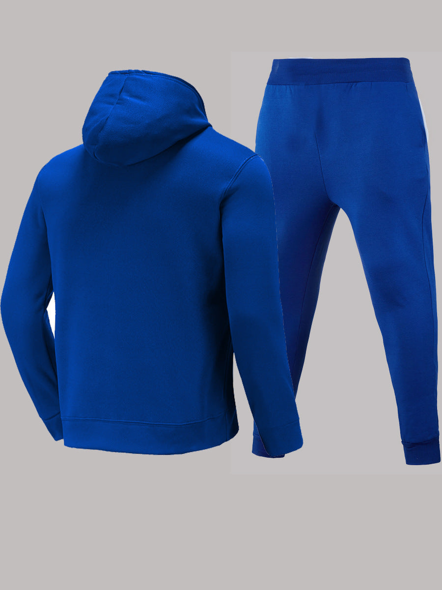 Women's Casual Hoodie and Sweatpants Set with Festive Christmas Motif