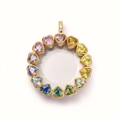 Jayme Dainty Zircon Charm Necklace