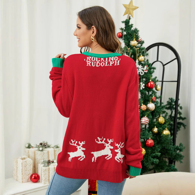 Women's Cozy Christmas Sweater R&B