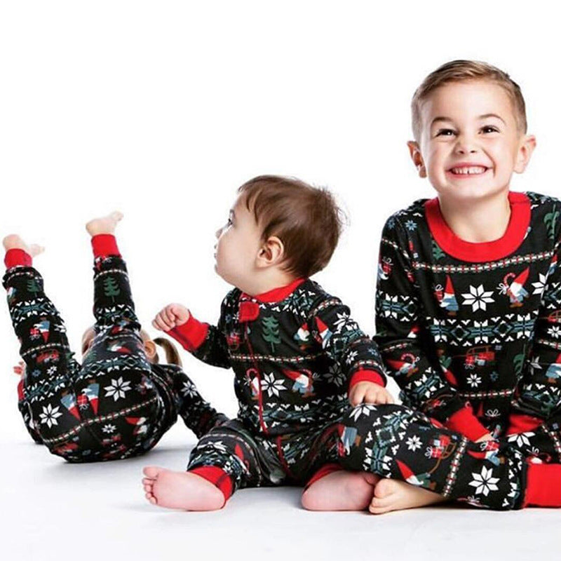 Christmas Heart Christmas Pajamas Navy Women's