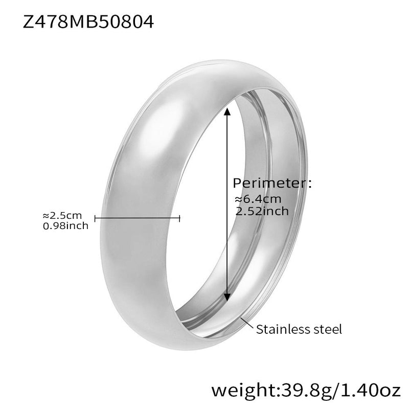 Cecile Polished Cuff Bracelet