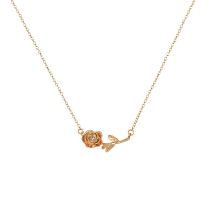 Kaylea Birth Flower Pendant Necklace