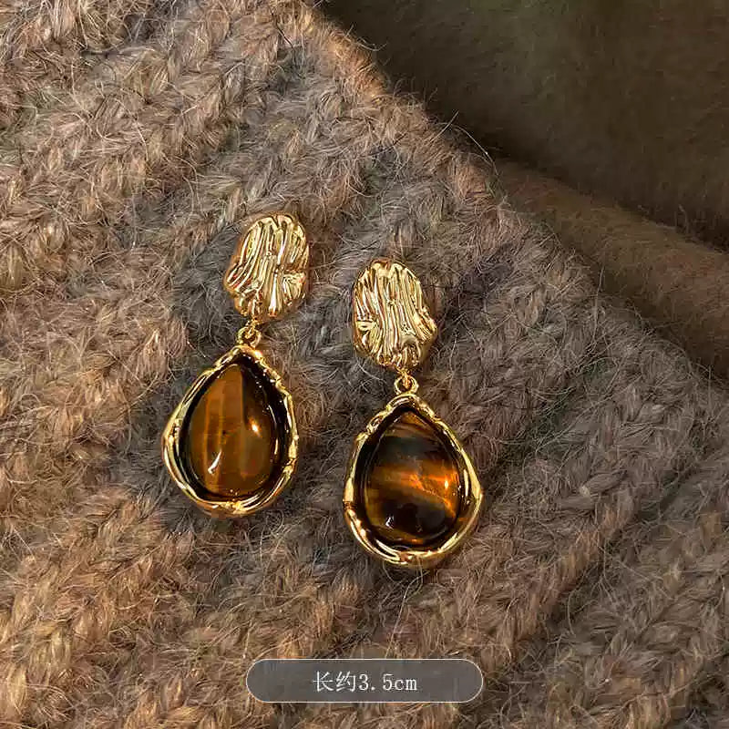 Dia Maillard Amber Earrings