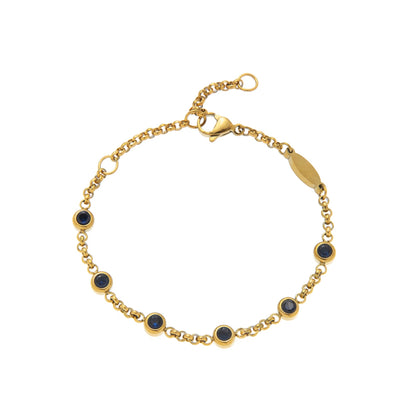 Hasset Minimal Birthstone Bracelet