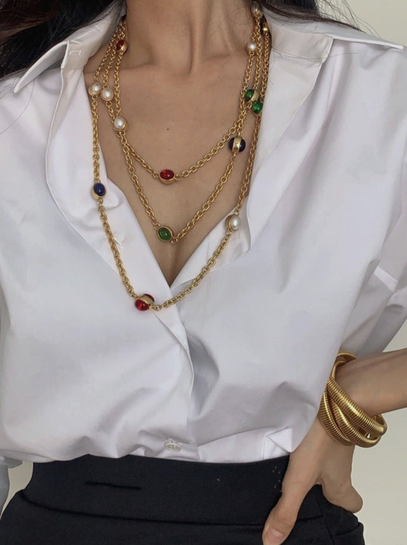 Multi-layered -inspired Necklace