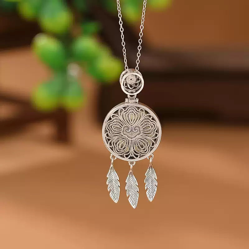 Leila Jade Dreamcatcher Pendant