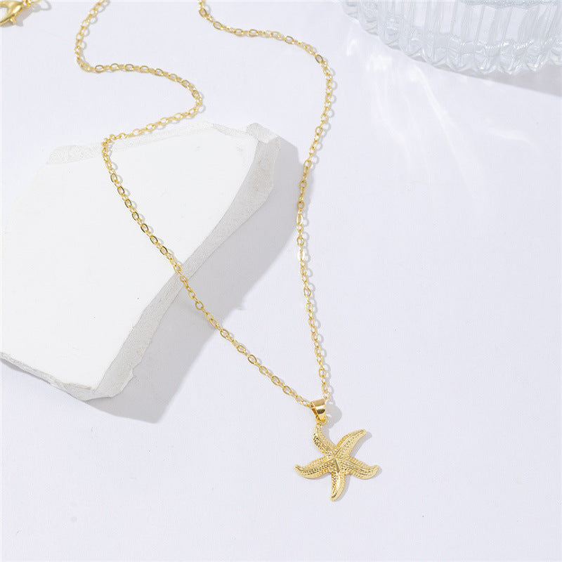 Karalynn Layered Starfish Necklace