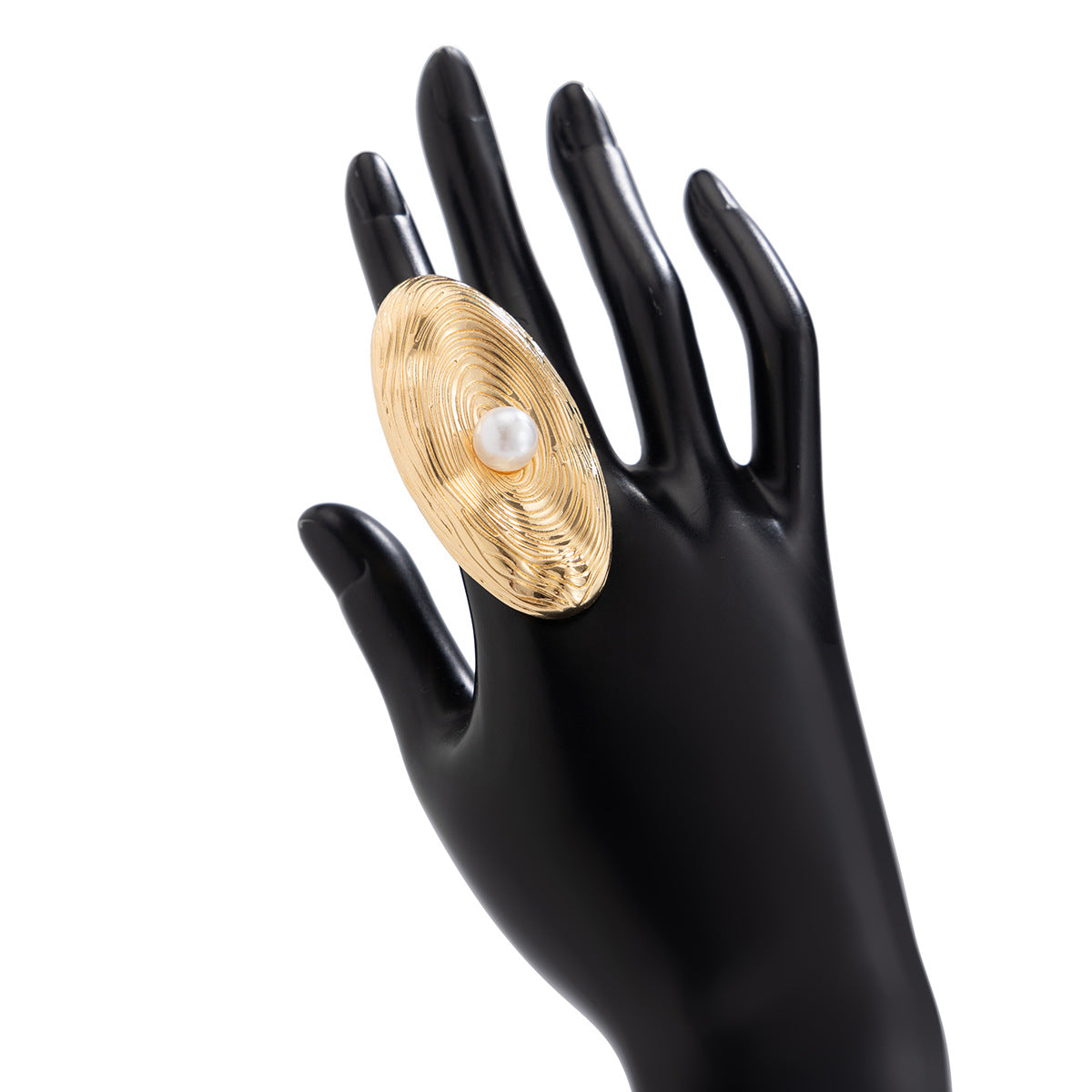 Maybelle Sculptural Pearl Ring