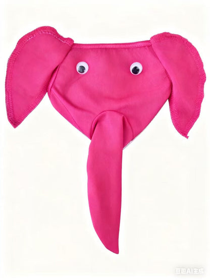 Magenta Tanga-Elefant