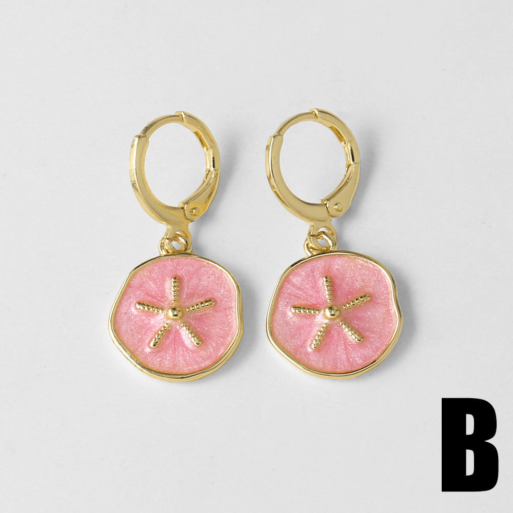 Joselyn Ocean Charm Drop Earrings