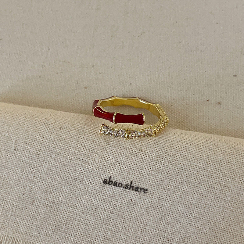 Ilaria Delicate Enamel Ring