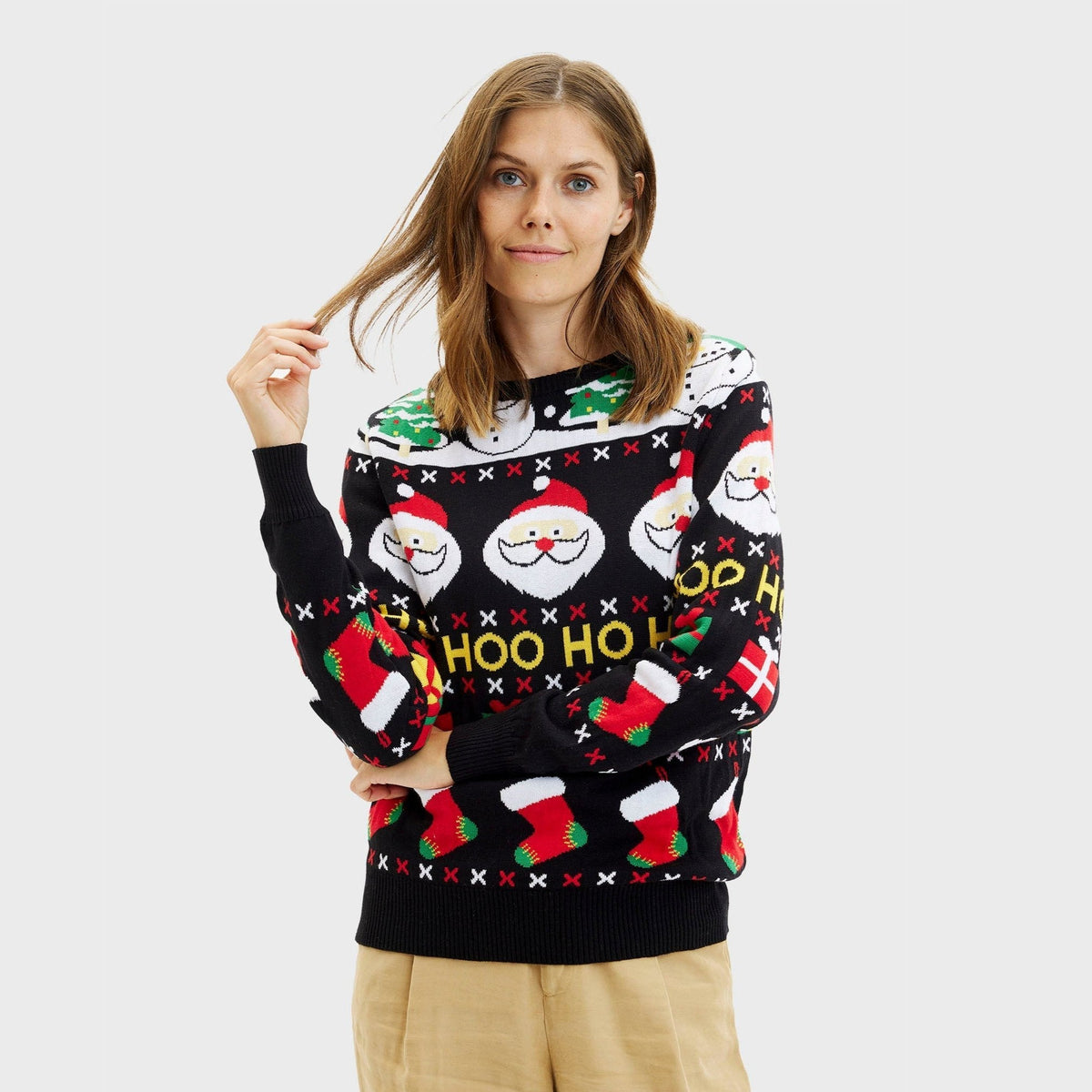 The Cheerful Christmas Sweater Women's