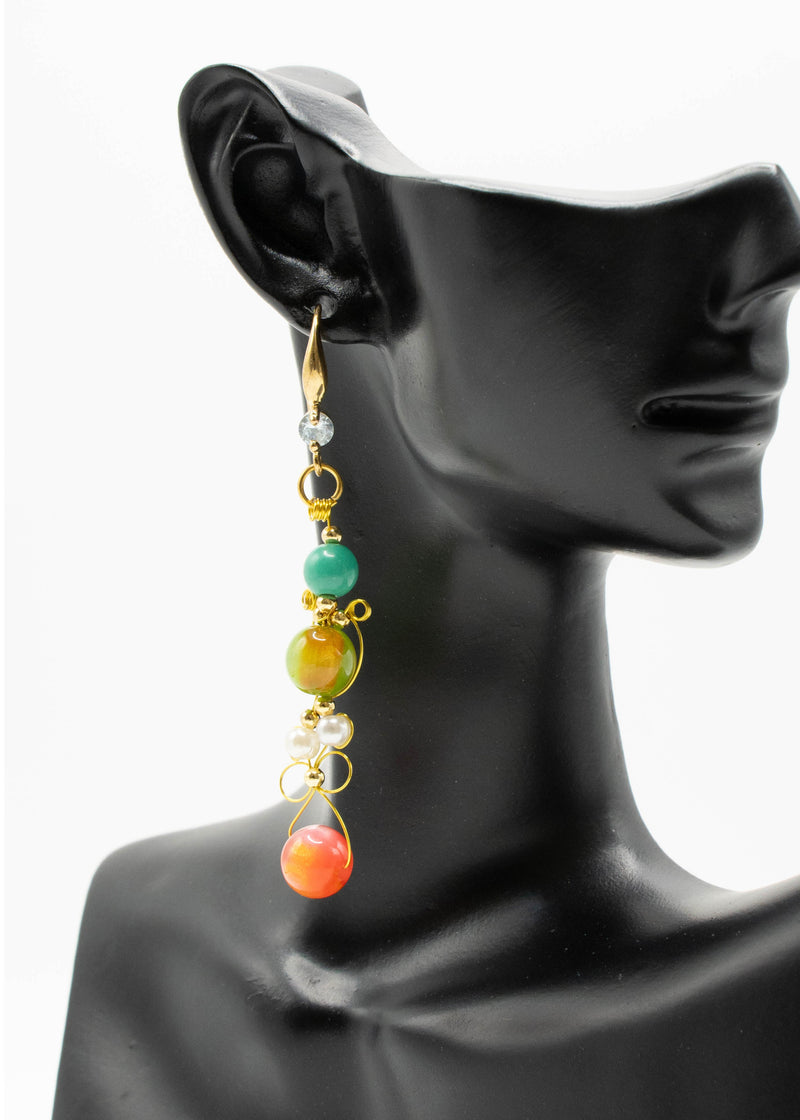Original Design Fine Crystal Style Drop Earrings