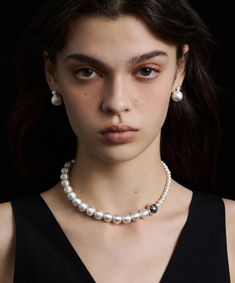 Original Design Alloy Necklace and Stud Earrings Set
