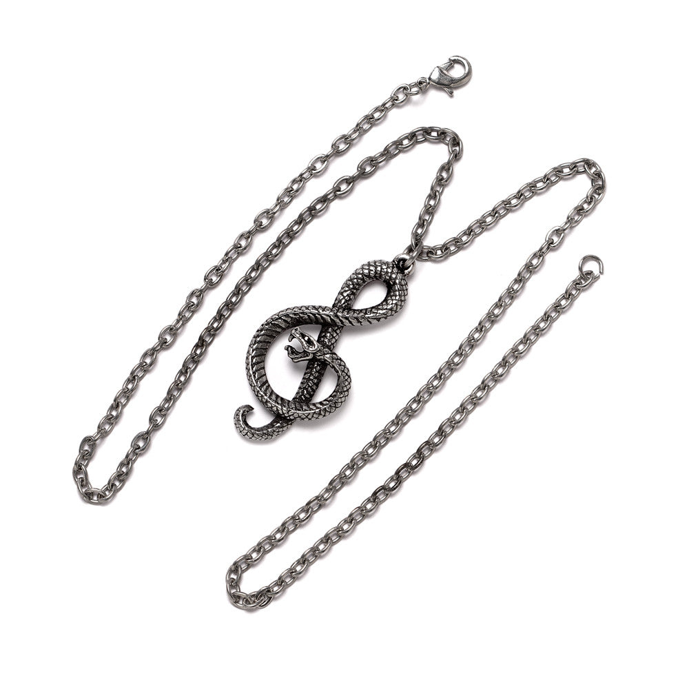 Playing the Devil's Tune Musical Snake Pendant by Alchemy Gothic
