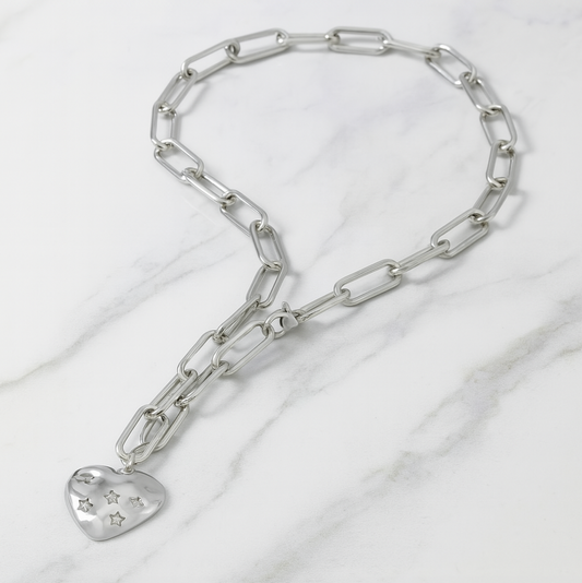 "piper" Convertible Heart Necklace