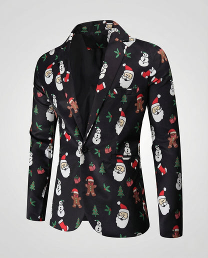 Men's Christmas Blazer Slim Fit