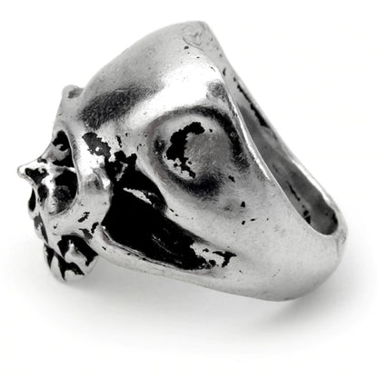 Death Skull Pewter Ring by Alchemy Gothic