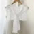 Korean Style Decorative Fake Collar Shawl Wrap Hollow Out Embroidery Sunflower Leaves Lace Necklace Short Poncho Capele