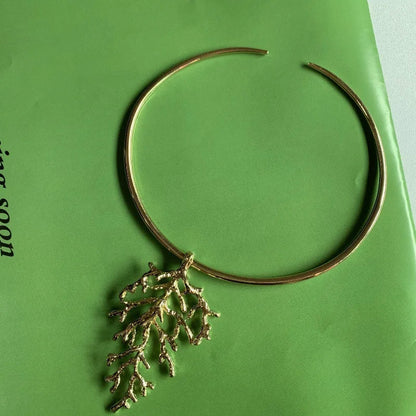 Coral Choker Necklace