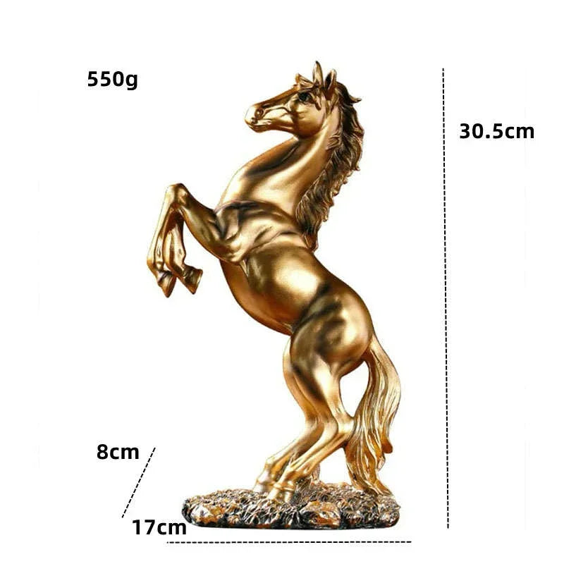Rearing Horse Sculpture