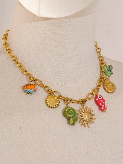 Ocean Pendant Necklace