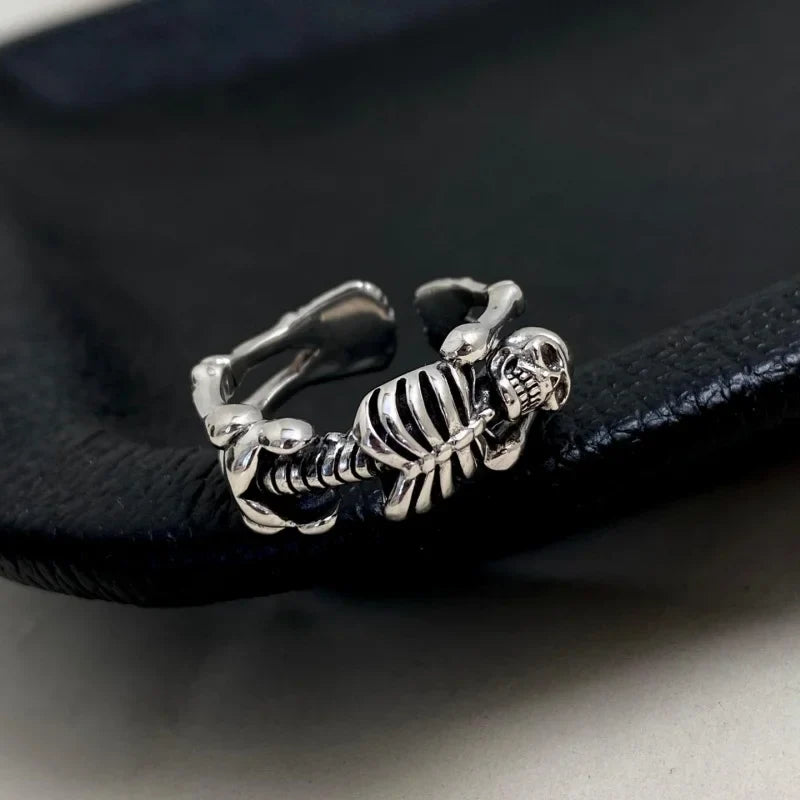 Sterling Silver Skeleton Ring