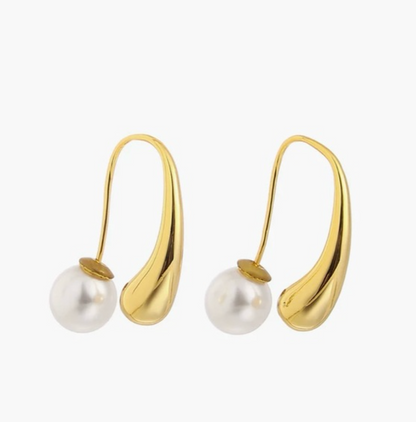 Justine Convertible Pearl Earrings