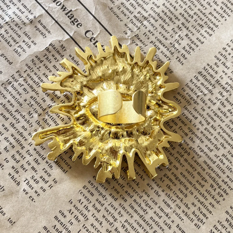 Statement Baroque Eye Ring