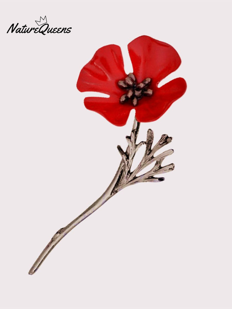 Poppy Brooch